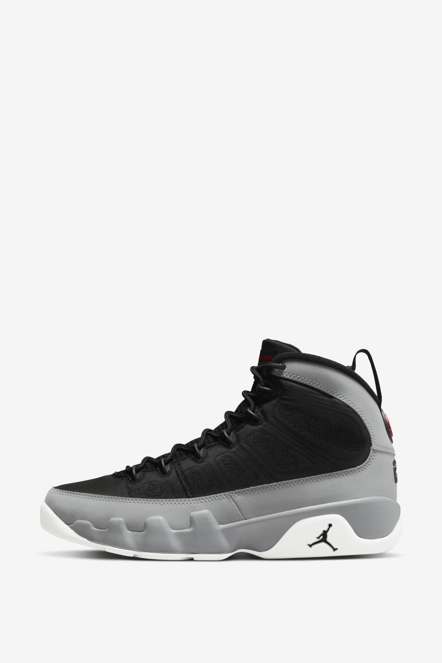Date de sortie de la Air Jordan 9 Black and Particle Grey